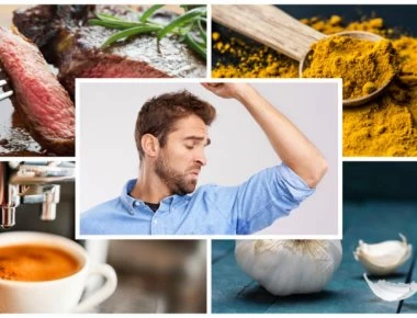 Ποιες τροφές αυξάνουν την δυσοσμία από τον ιδρώτα